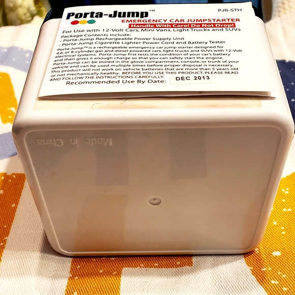 SWE INC Porta-Jump Emergency Car Jump Starter Rechargeable - Tested/Works - Picture 7 of 9